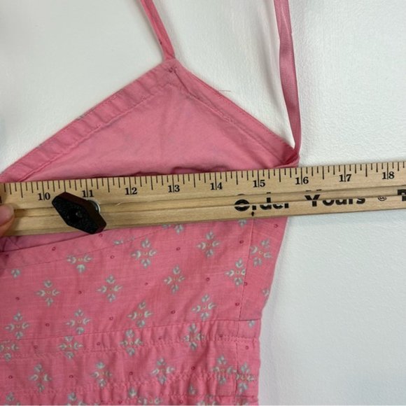 Vintage Y2K Hot Pink Haltertop Handkerchief Mini Dress from Gap - Picture 10 of 16